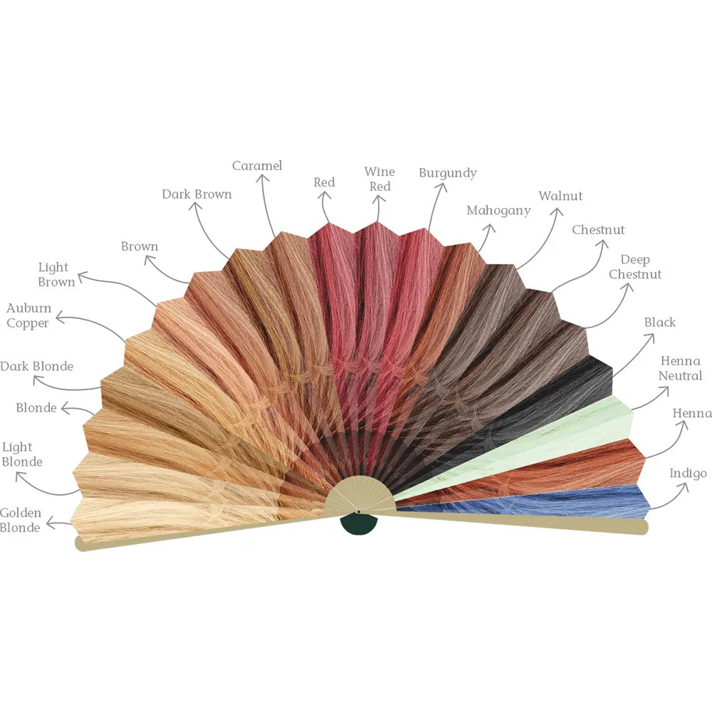 Bio-Kräuter Haar-Farbe