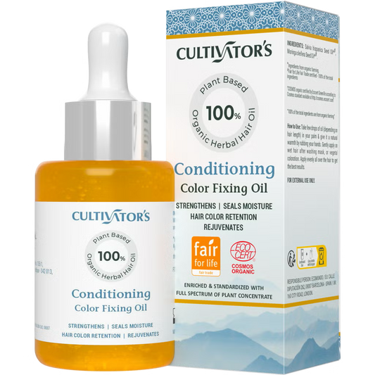 Bio-Kräuter Pflegendes Haar-Öl zur Farberhaltung 30 ml von Cultivator's